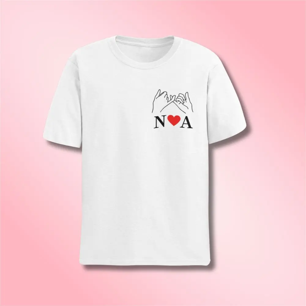 Unisex White Graphic T-Shirt